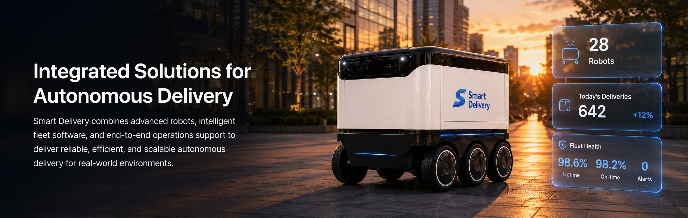 Integrated Solutions for Autonomous Delivery