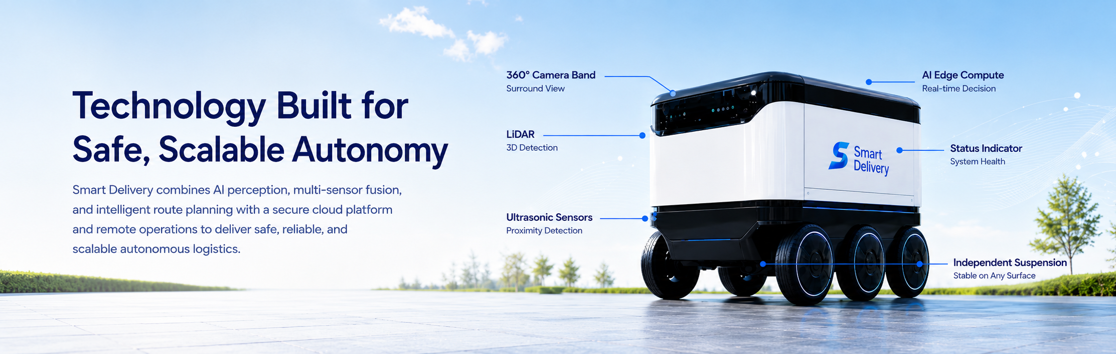 Technology Built for Safe, Scalable Autonomy